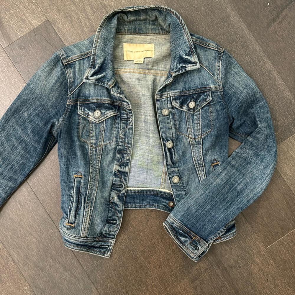 Pilcro & Letterpress denim jacket in XS